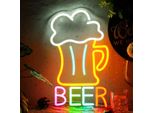 Led Lettering Beer Bar Sign Neon Sign Led Neon Sign Illuminated Sign Gaming Room Decoration For Christmas Birthday Wedding Party Wall Decorations