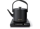 Bollitore Arendo Da 0,5 L, 1000 W, Acciaio Inox, Funzione Keep Warm, Impostazione Della Temperatura 40° - 100°
