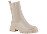 Van Hill Stivali Classici Leggermente Foderati Da Donna Scarpe Con Suola Profilata 839624, Colore: Beige, Taglia: 37