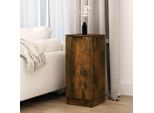 Vidaxl Credenza Rovere Affumicato 30X30X70 Cm Materiale A Base Di Legno