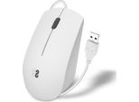 Subblim Business Mouse Silenzioso/ Fino A 1200 Dpi/ Bianco