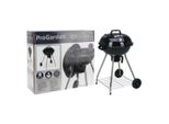 Barbecue Progarden Con Ruote 47 Cm Nero