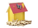 Colorare - Farfalle Di Legno Piccole, 20 Pezzi.