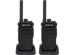 Retevis RB626 Walkie Talkie A Lunga Portata, Walkie Talkie Professionale Con Funzione Vivavoce, Batteria Da 2000 Mah, Torcia, Walkie Talkie Ricaricabile Per La Guida (2 Pezzi)
