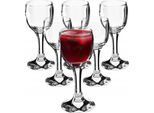 Bicchieri Da Vino Kadax "Jordet"", Set Di Bicchieri Per Vino Rosso E Bianco, 55 Ml, 6 Pezzi"