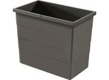 Cestino Interno Hailo Da 28 Litri 1129969 Grigio Scuro 242 X 415 X 350 Mm