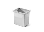 Secchio Interno Hailo 1107289 Grigio Chiaro 6,5 Litri 226 X 174 X 220 Mm 2 Maniglie