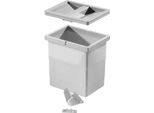 Cestino Interno Hailo 1107285 Readybin 6,5 L 226X174X200 Mm Incl. Supporto A Muro