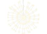 Vidaxl Luci Di Natale Pirotecniche 140 Led Bianco Caldo 17 Cm