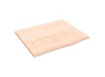 Syfax™ Piano Per Tavolo 60X50X2 Cm In Rovere Massello Non Trattato