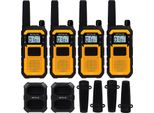 Retevis RB648 Radio Ad Alte Prestazioni, Impermeabile IP67, Antiurto, Walkie-Talkie Robusto, Doppio Ptt, Vox, Radio Ricaricabile Per Appaltatori
