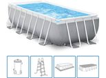Intex Prism Frame Set Piscina Rettangolare 488X244X107 Cm 26792GN