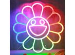 Decorazione Di Luce Al Neon Fiore Luci Segno Al Neon Gioco Segno Al Neon, Led Segno Al Neon Decorazione Della Parete Per Sala Giochi Camera Da Letto Parete Bar Festa Regali Decorazione