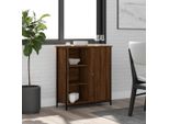 Vidaxl Credenza Look Rovere Marrone 70X30X80 Cm Materiale A Base Di Legno