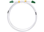 Logilink Professional FC0LC03 Cavo Patch In Fibra Ottica Armato Logilink Steel, 2X Lc Duplex, 3,0 M