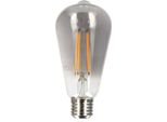 Dari Led Filamento Decorativo GlüHbirne 7W, E27, 1800K, 300 Lm, 230V, Smoke ST64, EDO777623