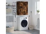 Vidaxl Armadio A Muro In Rovere Fumé 69,5X34X90 Cm Materiale A Base Di Legno
