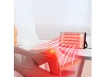 Lampada A Luce Rossa Led Da Tavolo, 96Leds Terapia A Luce Rossa, 660Nm & 850Nm Lampada A Luce Rossa Lampada A Infrarossi Con Timer, Terapia A Luce Rossa Per Il Sollievo Dal Dolore, Cura Della Pelle