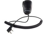 Retevis Microfono Altoparlante Radio, 2 Pin Compatibile Con Walkie Talkie RT24 RT27 RT22 RT622 RT21 RT81 RT46 RT617 RT618 RT619 RT666 RT668 (1 Pezzo)
