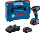 Sistema Bosch Professional 18V Gdx 18V-210 C - - Avvitatore A Impulsi A Batteria Ricaricabile (Brushless, 210 Nm, Collegabile, 2 Batterie Da 5,0Ah, In L-BOXX)