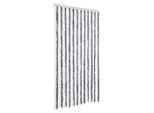 Vidaxl Tenda Fly Grigio E Bianco 100X230 Cm In Ciniglia