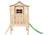 Casetta In Legno Con Scivolo - Casetta Da Giardino Per Bambini - L175Xl146Xh212 Cm/1,1M2 Casetta Da Giardino - Casetta Estiva Da Giardino Per Bambini M550A
