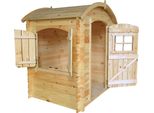 Timbela Casetta In Legno Per Bambini Con Pavimento - Casetta Da Giardino Per Bambini - L112Xl146Xh145 Cm/1.1M2 Casetta Da Giardino - M505