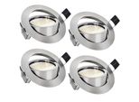 4X 5W Led Faretto Da Incasso Bianco Freddo Led Faretto Spot Plafoniera AC110-250V Luce Da Incasso Faretto Da Incasso Faretto Da Soffitto Faretto Da Incasso Downlight