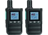 Retevis L61 Network Walkie Talkie, Radio 4G A Lunga Portata Con Gps, 2500 Mah, Usb C, Chiamata Di Gruppo, Radio Portatile Poc Robusta 2X