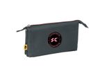 Valigia Tripla Multiuso Kings League Kunisport Grey 22 X 12 X 3 Cm