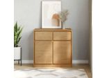 Vidaxl Credenza Sauda Effetto Rovere 80X43X75,5 Cm Legno Di Pino