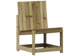 Sedia Da Giardino 50,5X55X77 Cm In Legno Di Pino Impregnato
