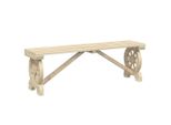 Vidaxl Panchina Da Giardino 115 Cm In Legno Massiccio Di Abete