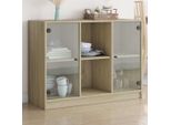Vidaxl Credenza Rovere Sonoma 102X37X75,5 Cm Materiale A Base Di Legno