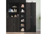 2025 Cloris Vetrina Alta Nera 40X41X185 Cm Materiale Legno - Cassettiere Sale7175820 2Parcel