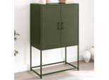 Best MöBel Mobile Tv Verde Oliva 68X39X60,5 Cm Acciaio - Mobili Tv Cloris New9393901 1Pacco