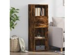 Vidaxl Credenza Rovere Affumicato 40X42,5X124 Cm Materiale A Base Di Legno
