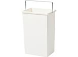 Cestino Interno Hailo 1045629 Bianco 10 Litri 226 X 154 X 350 Mm Con Maniglia