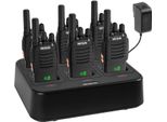 Radio Retevis H777H, Walkie Talkie Pmr Con Caricatore A Sei Vie, Sistemi Radio Con Display Led Nascosto, Vox, Radio Per Adulti