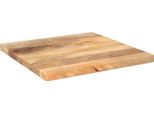 Vidaxl Piano D'appoggio 60X60X2,5 Cm Quadrato In Legno Massiccio Di Mango