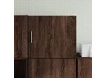 Vidaxl Armadio A Muro Marrone Effetto Rovere 45X42,5X40 Cm Materiale A Base Di Legno