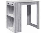 Vidaxl Tavolo Da Bar Grigio Sonoma 102X70X103,5 Cm Materiale A Base Di Legno