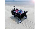 Carrello Manuale 'Stenlille' Pieghevole 84 X 55 Cm Max. 80 Kg Nero