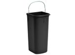 Cestino Interno Hailo 1226249 Nero 8 Litri 185 X 170 X 365 Mm E Maniglia