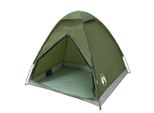 Vidaxl Tenda Da Campeggio A Cupola 2 Persone Verde Oliva Impermeabile