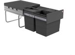 Cestino Hailo 3642532 Tandem Salvaspazio 2X 8,5 +18 L Grigio Scuro