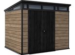 Keter Pent Signature Casetta Da Giardino Orizzontale 9X7, 279 X 226 X 216 Cm, Frassino Keter 259819
