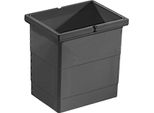 Cestino Interno Hailo 1138979 Grigio Scuro 6,5 Litri 226 X 174 X 220 Mm 2 Maniglie