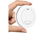 Aroha Pro Safety Mini Rilevatore Di Fumo Sleep Line - Batteria Da 10 Anni - Sensore Fumo - Allarme Anticendio