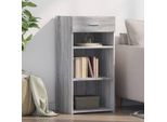 Best MöBel Vetrina Credenza Grigio Sonoma 45X42,5X93 Cm Materiale Legno - Cassettiere Cloris New2589312 1Pacco